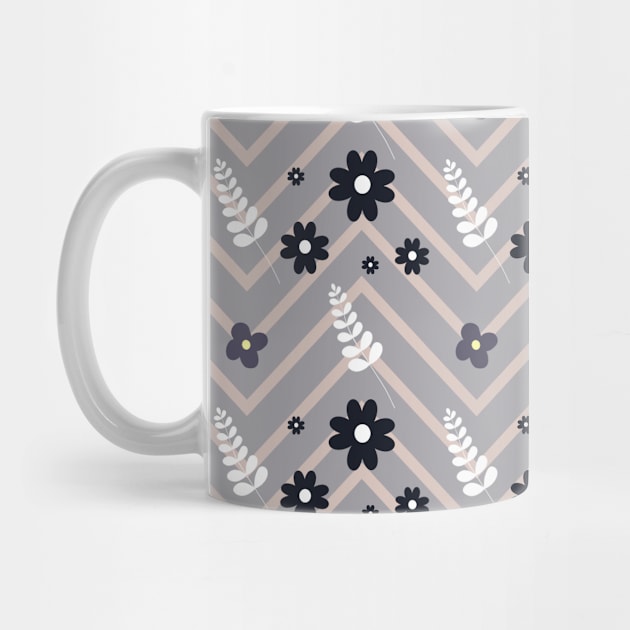 Mountain Ash Collection - Florals and Chevrons 2 by Missing.In.Art